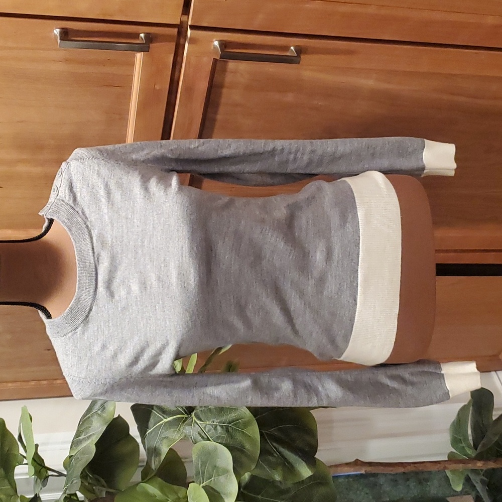 Grey BR sweater